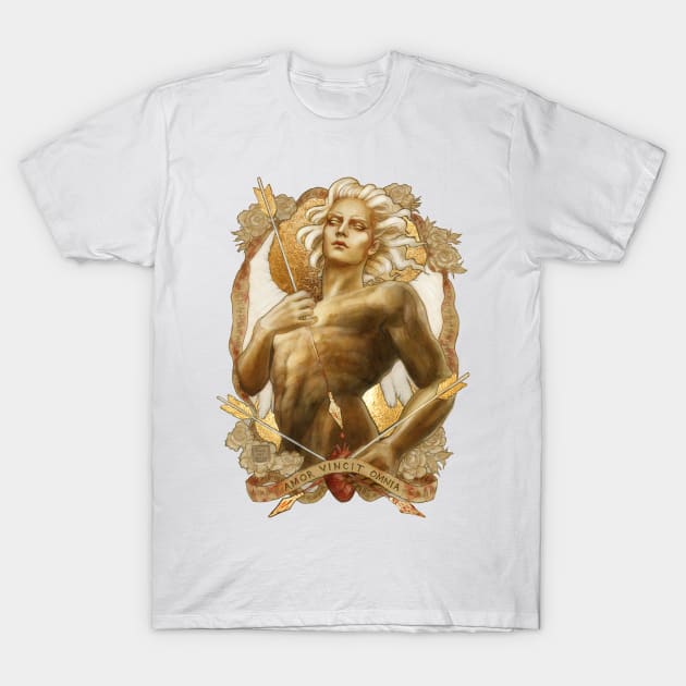 Beware Cupid T-Shirt by BohemianWeasel